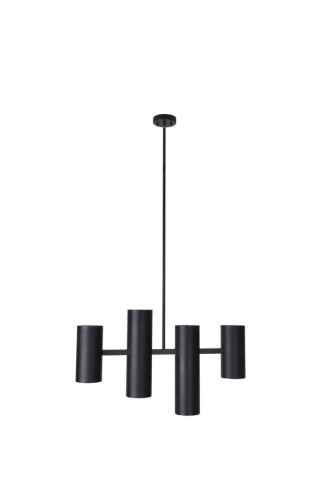 4-punktowa czarna lampa wisząca nowoczesna do jadalni LAXER P0501 MAXLIGHT