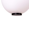 Nowoczesna lampa wisząca biało-czarna do jadalni nad stół 16W LED P0469 Maxlight