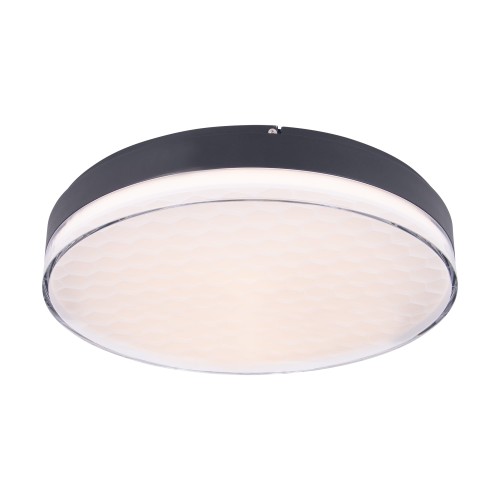 Nowoczesny, okrągły plafon 48cm 54W LED ciepła barwa do sypialni SEKKO C0218 MAXLIGHT