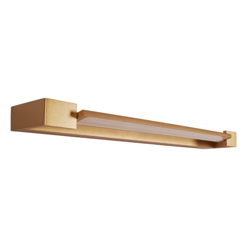 Uchylny złoty kinkiet nad lustro IP44 60cm podłużny FLINK 18W LED W0319 MAXLIGHT