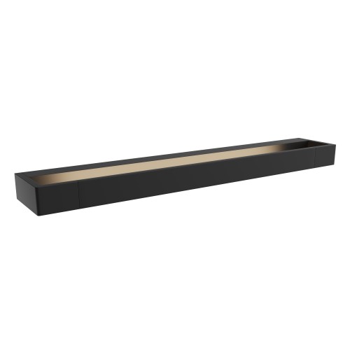 Uchylny, czarny kinkiet nad lustro do łazienki IP44 18W LED 60cm FLINK W0309 MAXLIGHT