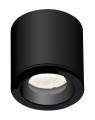 Czarny spot natynkowy tubka IP65 do łazienki 1xGU10 FORM C0216 MAXLIGHT