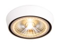 Okrągła lampa sufitowa 12W LED biała 12,8cm do salonu IP65 CHARON C0207 MAXLIGHT