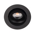 Maxlight Bellatrix  H0118 Oprawa Wpustowa Bellatrix Tilted Czarna - Bez Modułu Świetlnego Led H0112