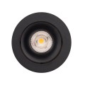 Maxlight Bellatrix  H0118 Oprawa Wpustowa Bellatrix Tilted Czarna - Bez Modułu Świetlnego Led H0112