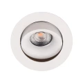 Maxlight Bellatrix  H0117 Oprawa Wpustowa Bellatrix Tilted Biała - Bez Modułu Świetlnego Led H0112