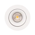 Maxlight Bellatrix  H0117 Oprawa Wpustowa Bellatrix Tilted Biała - Bez Modułu Świetlnego Led H0112
