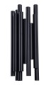 Czarny kinkiet nowoczesny do salonu, sypialni ORGANIC 8x1W W0286 MAXLIGHT