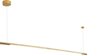 Maxlight Organic Horizon P0360D Lampa Wiszaca Ściemnialna Złota