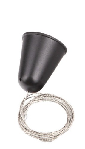 Maxlight Zawiesie Linkowe 1,5m Czarne MHT1-P15-BK