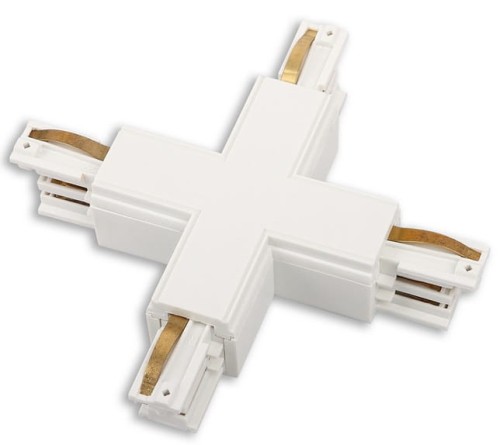 Maxlight Track Łącznik X Biały MHT1-X-WH