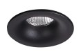 Oprawa podtynkowa wpuszczana czarna okrągłe oczko YUCA 4,7cm 3W LED H0103 MAXLIGHT