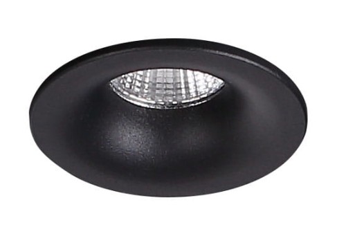 Oprawa podtynkowa wpuszczana czarna okrągłe oczko YUCA 4,7cm 3W LED H0103 MAXLIGHT