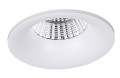Oprawa podtynkowa wpuszczana biała okrągłe oczko 9cm 8W LED ARYA H0096 MAXLIGHT