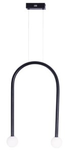 Maxlight P0513 Lampa Wisząca Enigma Czarna