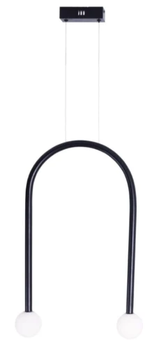 Maxlight P0513 Lampa Wisząca Enigma Czarna