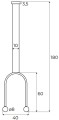Maxlight P0513 Lampa Wisząca Enigma Czarna