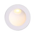 Oprawa schodowa okrągła biała IP54 Time 2W LED H0074 Maxlight