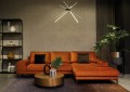 Lampa wisząca biała z liniowymi kloszami LED 33W do sypialni 3000K SPIDER P0270 MAXLIGHT
