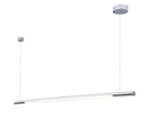 Lampa wisząca liniowa kolor chrom 26W LED nad stół ORGANIC P0359 MAXLIGHT