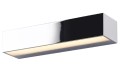Kinkiet w kolorze chrom, prostokątny, 4,3W LED do korytarza KROM KROM W0225 MAXLIGHT