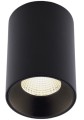 Czarna lampa sufitowa spot natynkowy tubka 8W LED do salonu CHIP C0163 MAXLIGHT