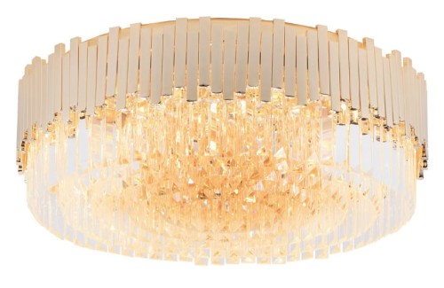 Maxlight Trend C0164 Plafon Duży Złoty
