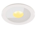 Oprawa podtynkowa biała IP54 okrągłe oczko wpuszczane 13W LED PLAZMA H0089 MAXLIGHT