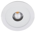 Oprawa podtynkowa biała IP54 okrągłe oczko wpuszczane 13W LED PLAZMA H0089 MAXLIGHT