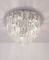 Lampa sufitowa z kaskadowymi kryształkami MONACO 9xG9 C0136 MAXLIGHT