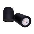 Lampa sufitowa reflektorek czarny z ruchomym ramieniem 1xGU10 BARRO C0035 MAXLIGHT