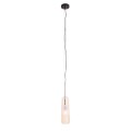 Lampa wisząca ze szklano-metalowym kloszem 12W LED do jadalni MAURI P0589 MAXLIGHT