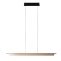 Czarno-złota, podłużna lampa wisząca LED 41,5W zmienna barwa JO-JO P0596 MAXLIGHT