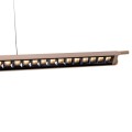 Czarno-złota, podłużna lampa wisząca LED 41,5W zmienna barwa JO-JO P0596 MAXLIGHT