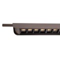 Lampa wisząca czarno-szara z podłużnym kloszem 40W zmienna barwa JO-JO P0597 MAXLIGHT