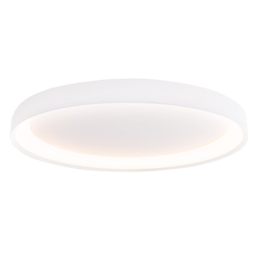 Okrągły, biały plafon 48cm 40W LED do przedpokoju, holu TORNADO C0236 MAXLIGHT