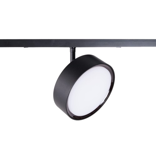 Maxlight N0011N plafon 12W Czarny okrągły 3000K On-Off- MICRO11