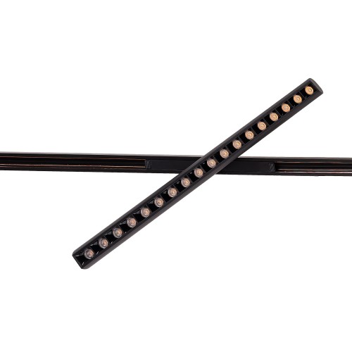 Maxlight N0004N raster 18W Czarny obrotowy 3000K On-Off- MICRO11