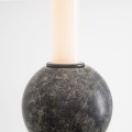 Lampa wisząca z pionowym kloszem i dekoracyjnym kamieniem VERDES P0611 Maxlight