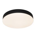Okrągły, czarny plafon 36W do przedpokoju, salonu zmienna barwa LUMOS C0270 MAXLIGHT
