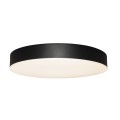 Czarny plafon okrągły 30cm IP44 do garderoby zmienna barwa 24W LUMOS C0272 MAXLIGHT