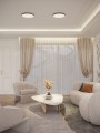 Czarny plafon okrągły 30cm IP44 do garderoby zmienna barwa 24W LUMOS C0272 MAXLIGHT
