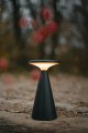 Czarna, nowoczesna lampka stołowa IP44 FUNGHI 1,6W LED T0063 MAXLIGHT