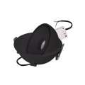 Czarne oczko wpuszczane okrągłe LED 10W barwa ciepła aluminiowe VECTOR H0140 MAXLIGHT