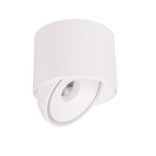 Biała lampa sufitowa minimalistyczna LED 10W do sypialni VECTOR C0265 MAXLIGHT