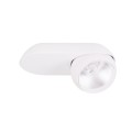 Biała lampa sufitowa minimalistyczna LED 10W do sypialni ZEUS C0263 MAXLIGHT