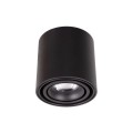 Czarny spot lampa natynkowa aluminiowa 6W LED do garderoby FIX C0257 MAXLIGHT