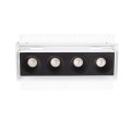 Maxlight H180.08 OPRAWA WPUSTOWA MODULAR, DO SKOMPLETOWANIA Z MODUŁEM HM180 I TRAFO HT180
