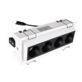 Maxlight H180.04 OPRAWA WPUSTOWA MODULAR, DO SKOMPLETOWANIA Z MODUŁEM HM180 I TRAFO HT180
