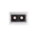 Maxlight H180.02 OPRAWA WPUSTOWA MODULAR, DO SKOMPLETOWANIA Z MODUŁEM HM180 I TRAFO HT180